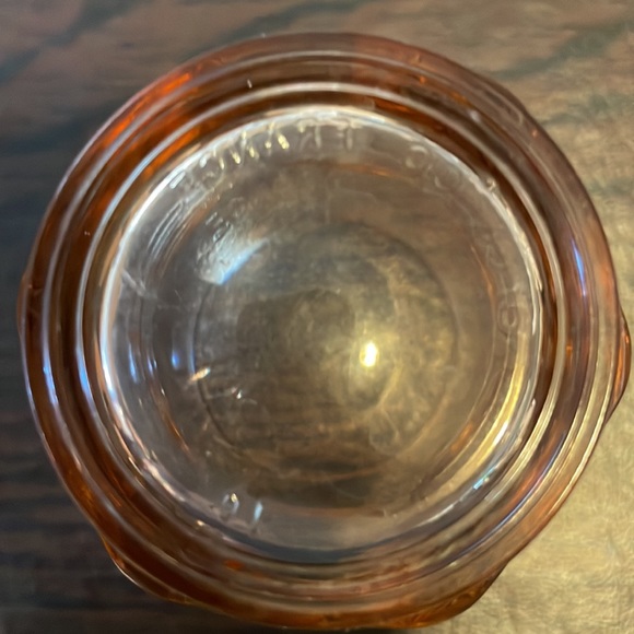 The two little glasses are the antique depression glass. But selling whole set. - Picture 5 of 7